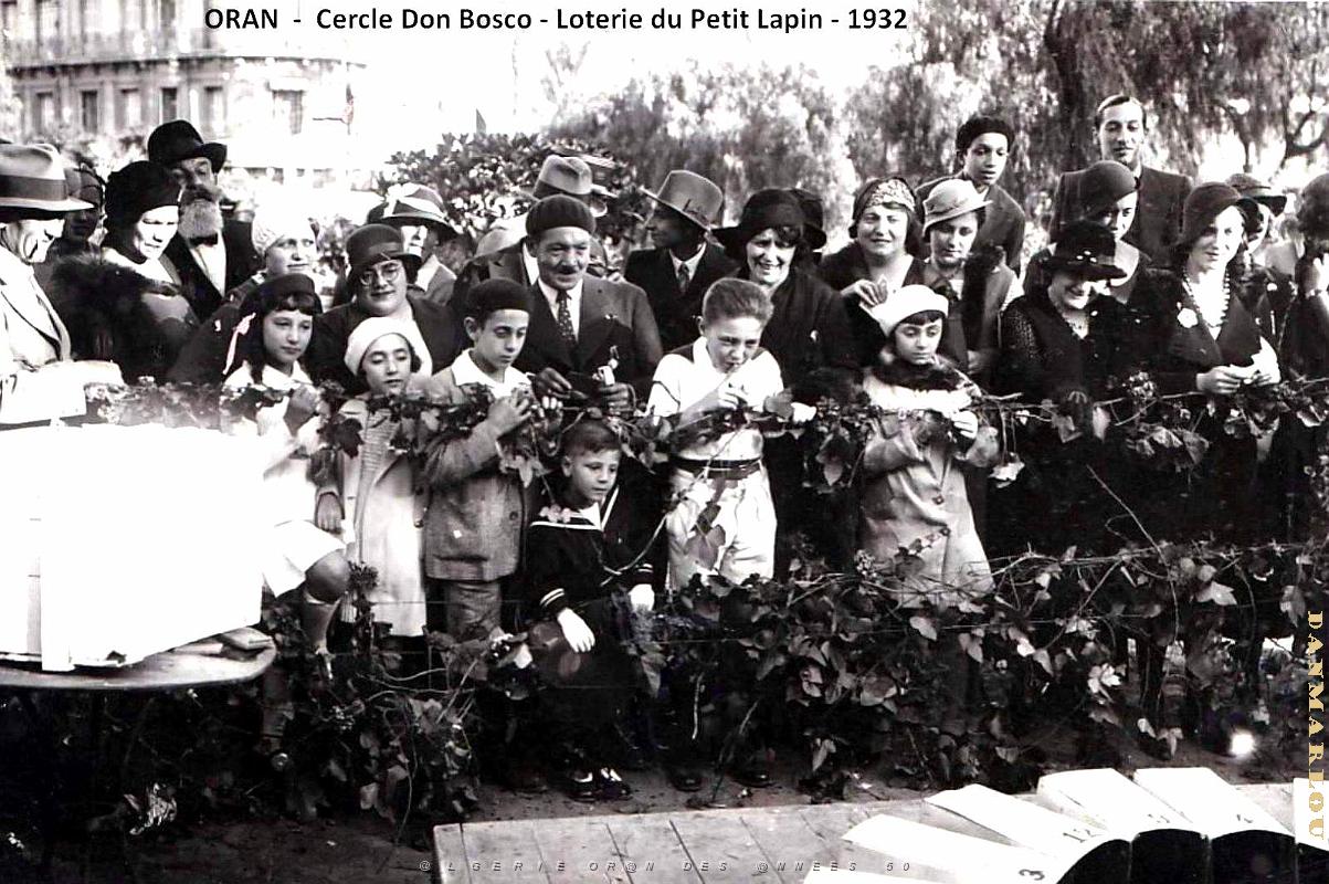 Oran - Cercle Don Bosco - Loterie du Petit Lapin - 1932.jpg